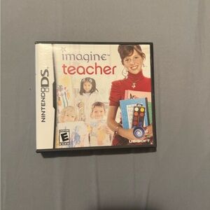 Ubisoft Imagine Teacher Nintendo DS Game - Red and Blue